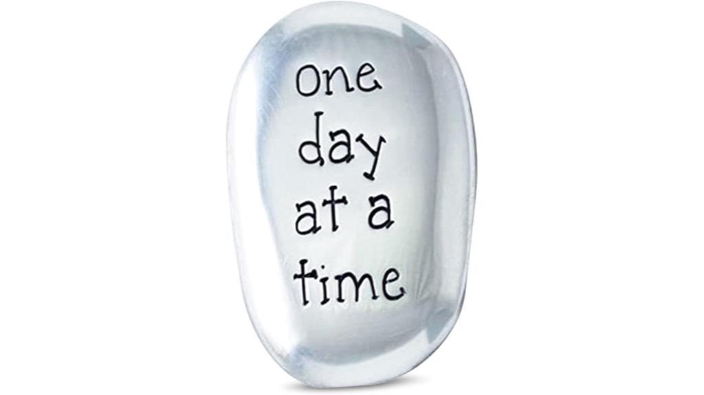 inspirational worry stone reminder