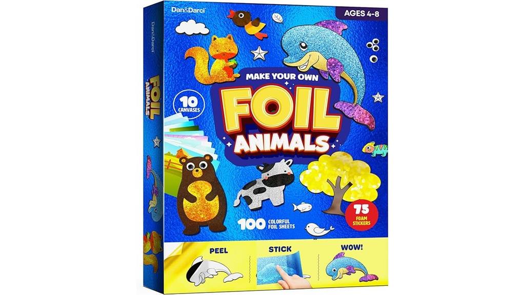 kids foil art kit