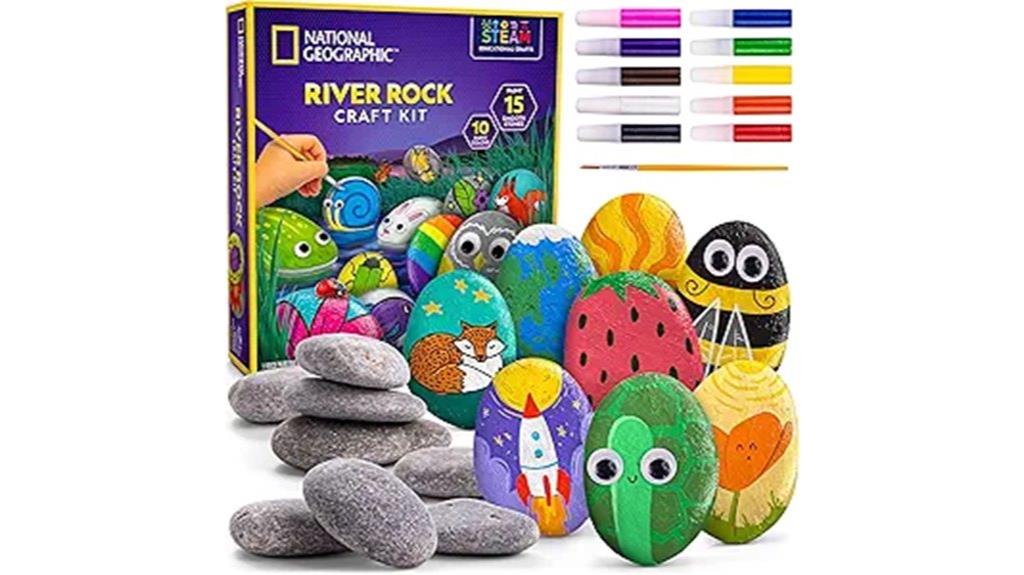 kids rock painting kit