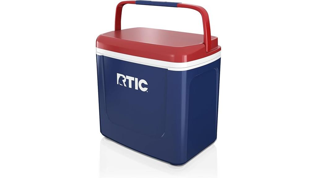 large portable cooler designed