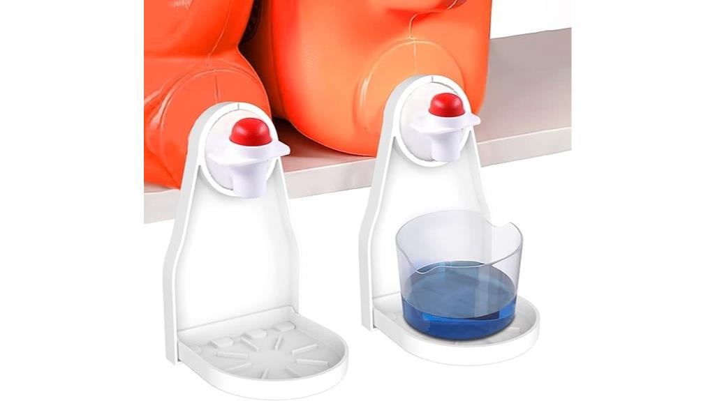 laundry detergent cup holder