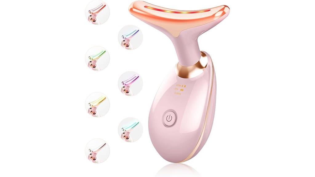 led facial beauty device