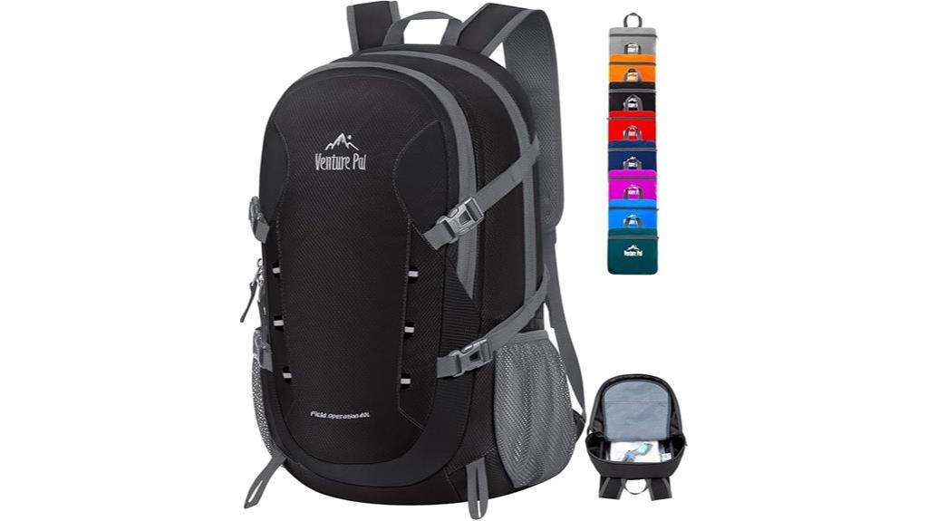 lightweight packable hiking backpack