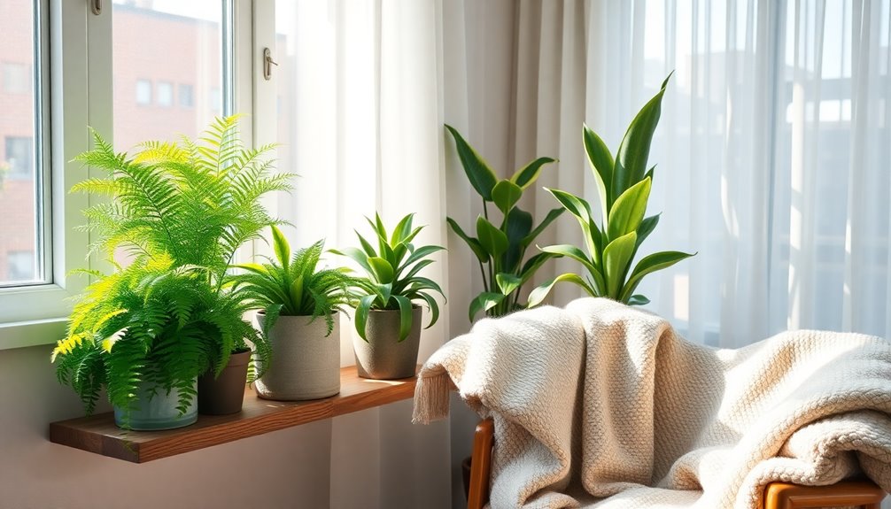 lush indoor plant decor