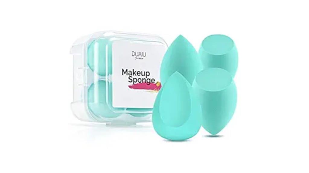 makeup sponge set storage