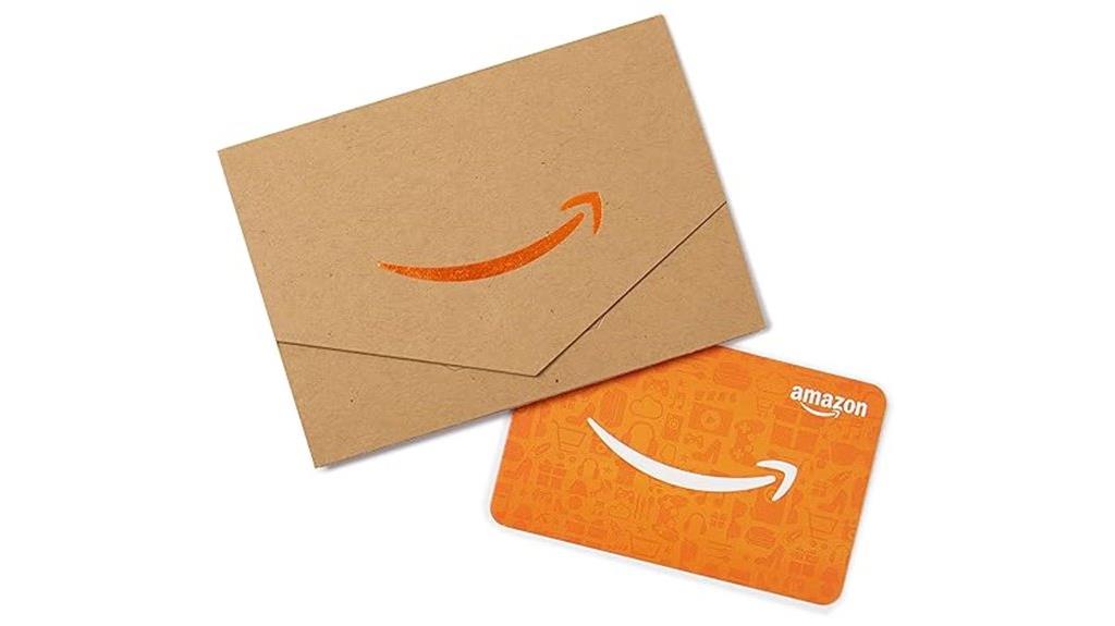 mini envelope gift card