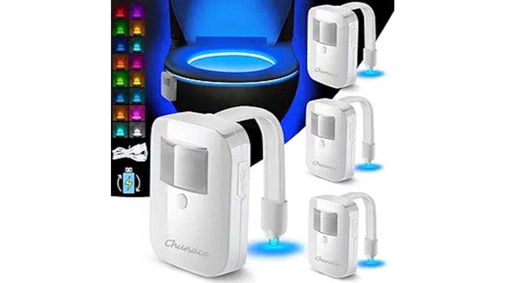 motion sensor toilet night lights