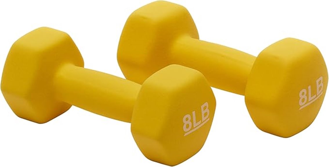 neoprene dumbbell hand weights