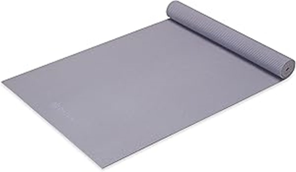 non slip yoga mat size