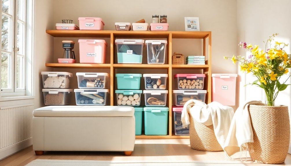 organize and simplify space