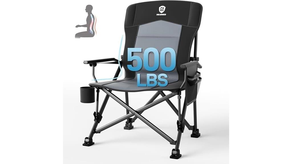 oversized folding camping chair