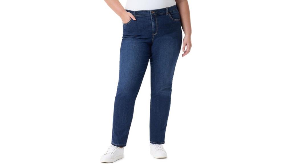 plus size high rise jeans