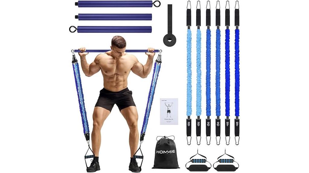 portable pilates bar kit