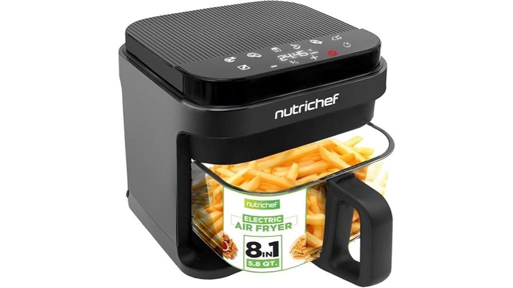 preset modes air fryer