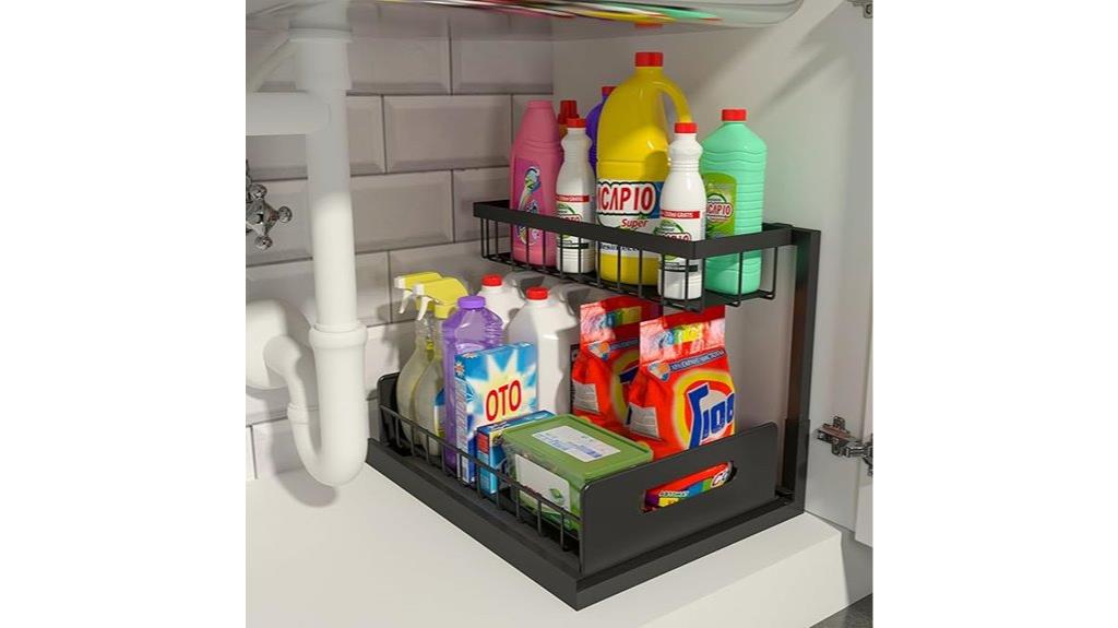 pull out cabinet organizer