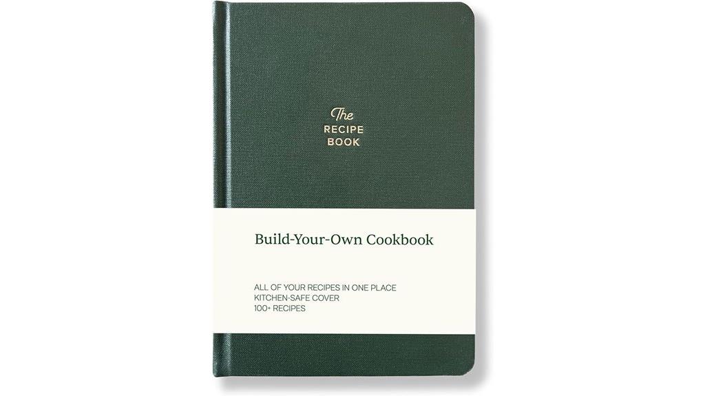 recipe keepsake gift notebook