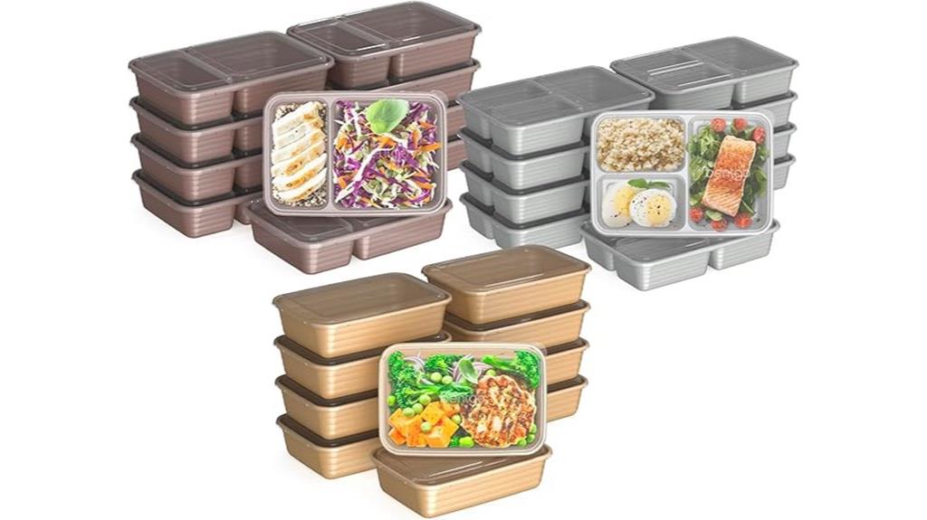 reusable meal prep containers