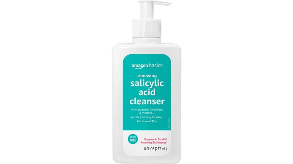 salicylic acid facial cleanser