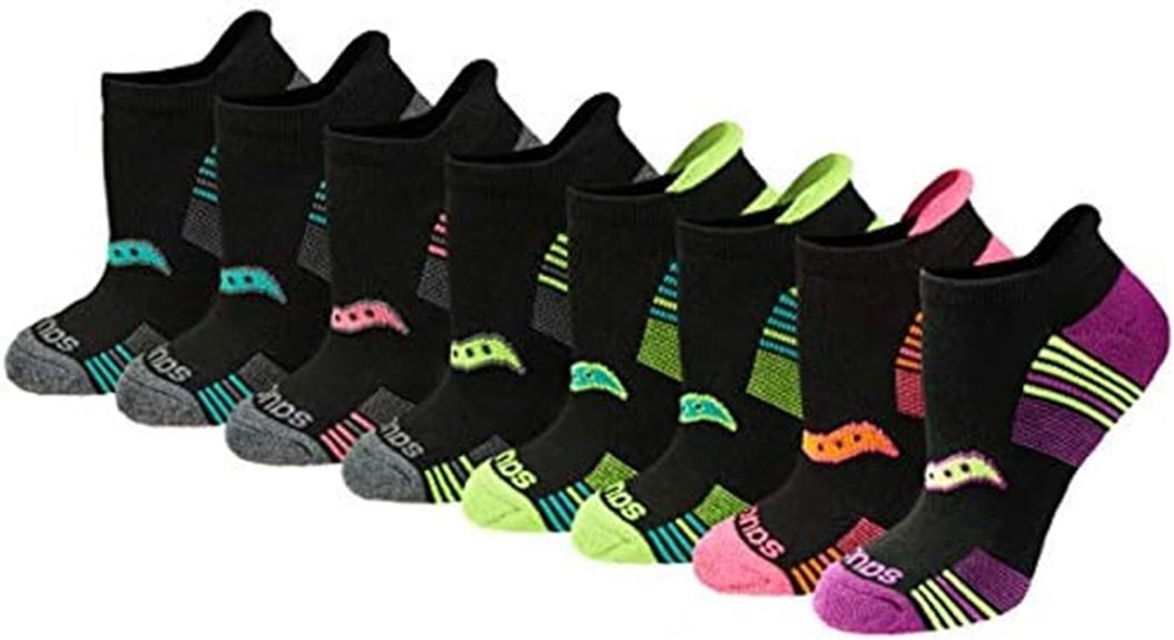 saucony women s athletic socks