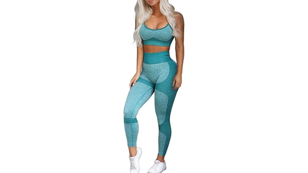 seamless yoga leggings set