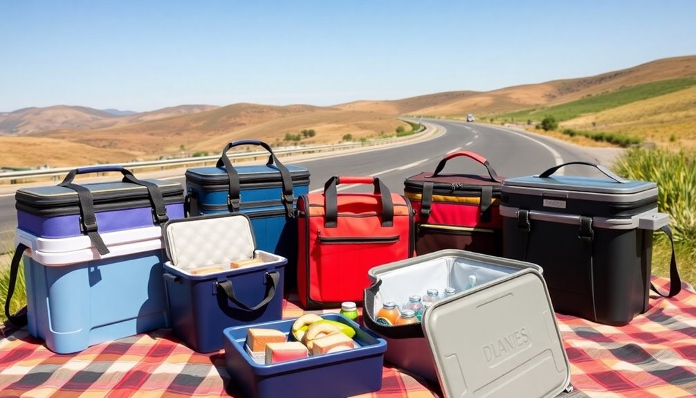 selecting road trip coolers