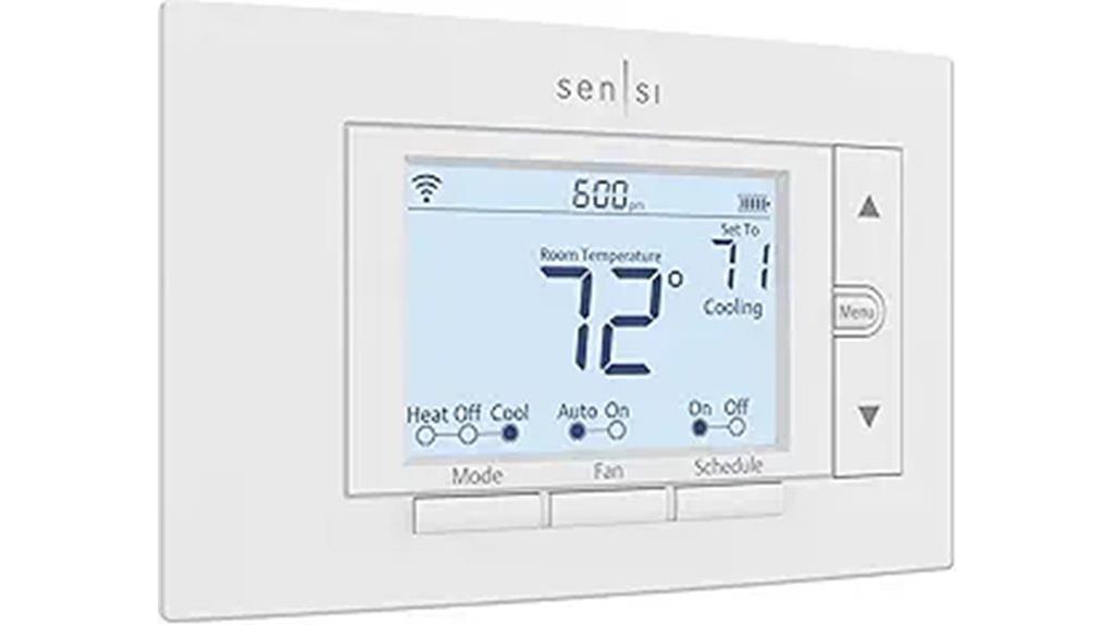 sensi smart thermostat features