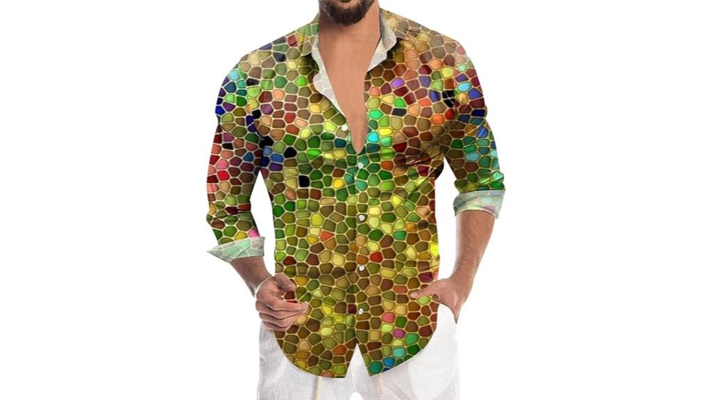 sequin 3d printed shirt