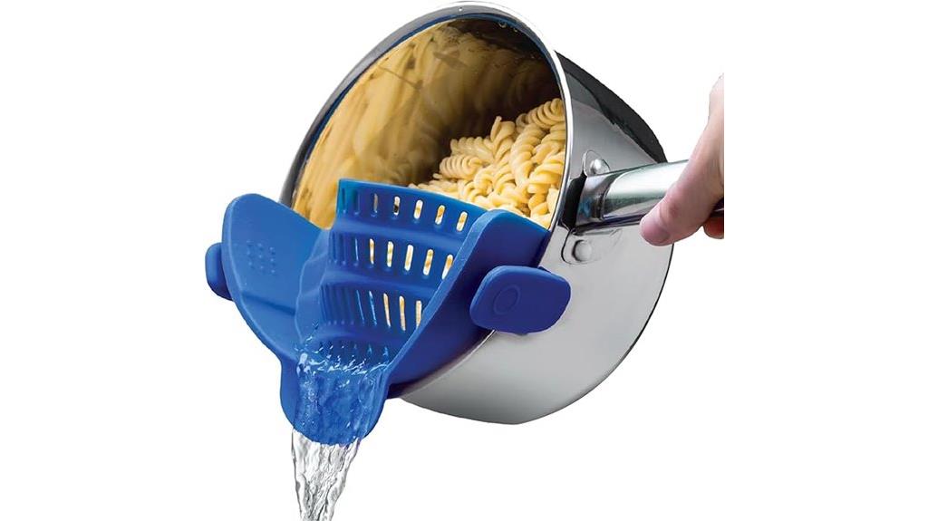 silicone clip on strainer tool