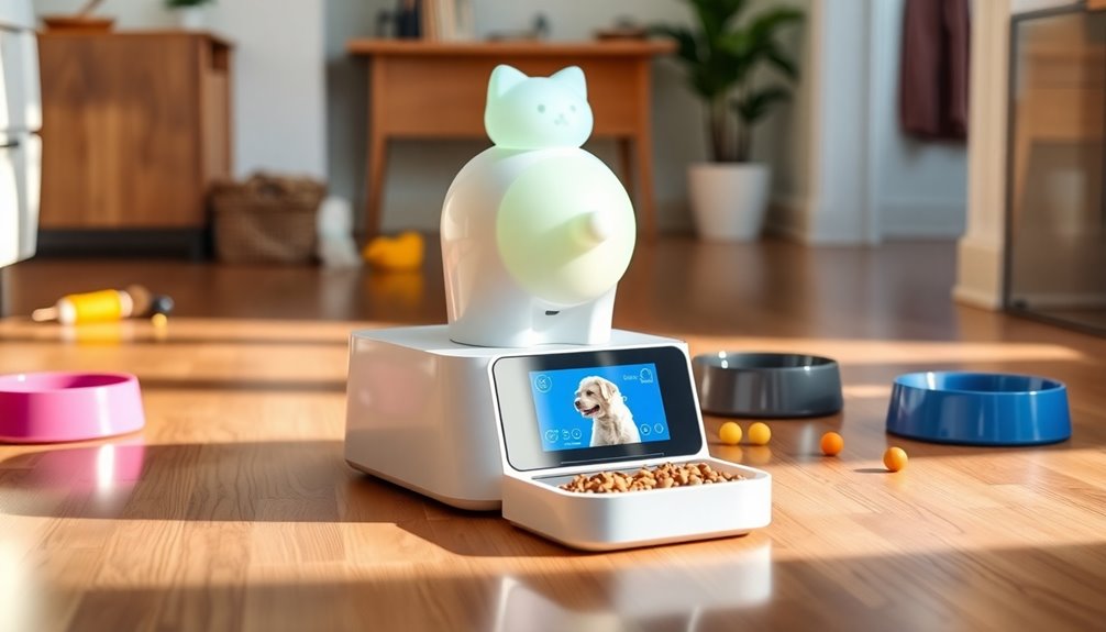 smart automated pet feeder