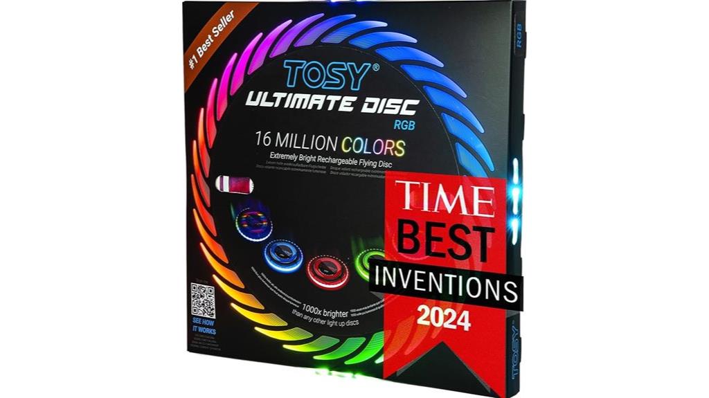 smart rgb frisbee fun