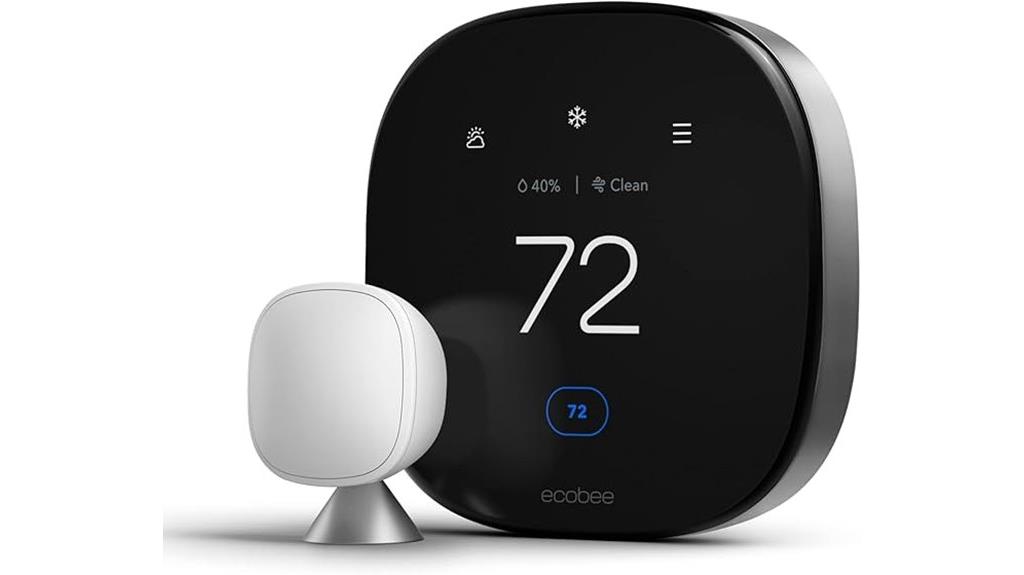 smart thermostat with sensor