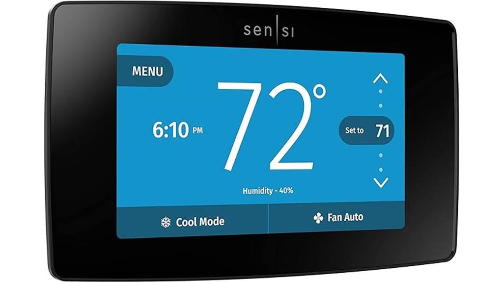 smart wi fi thermostat device