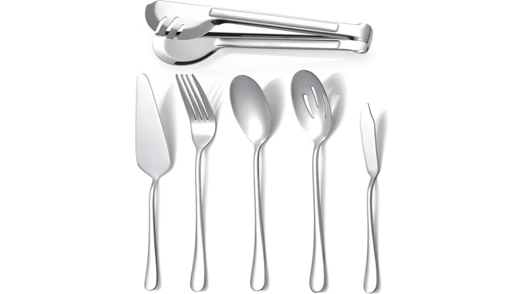 stainless steel catering utensils