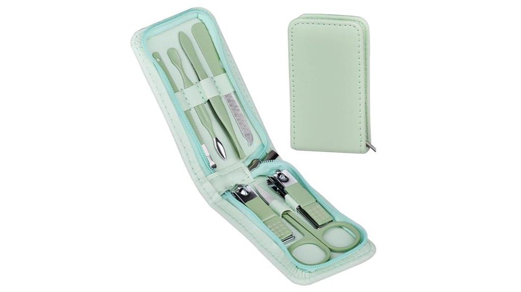 stainless steel manicure kit