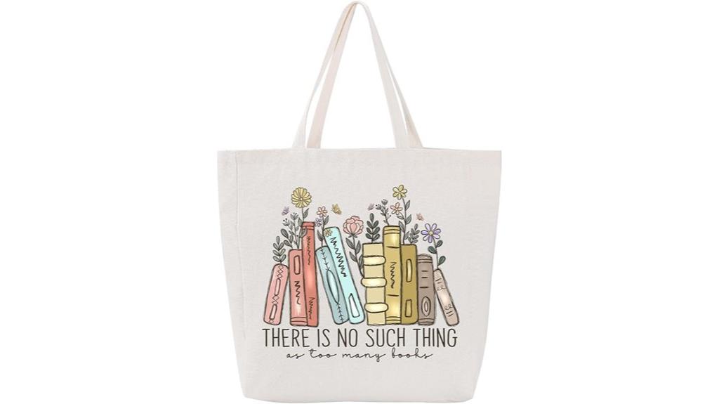 stylish canvas tote bag