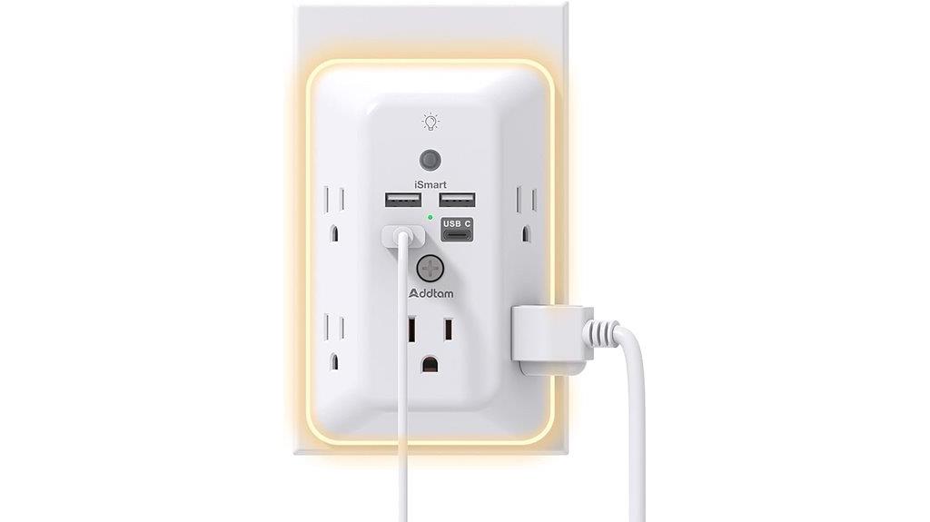 surge protector with usb