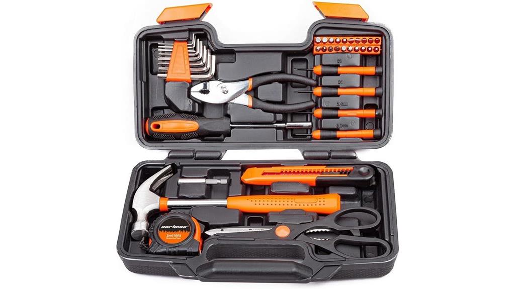 tool set with storage