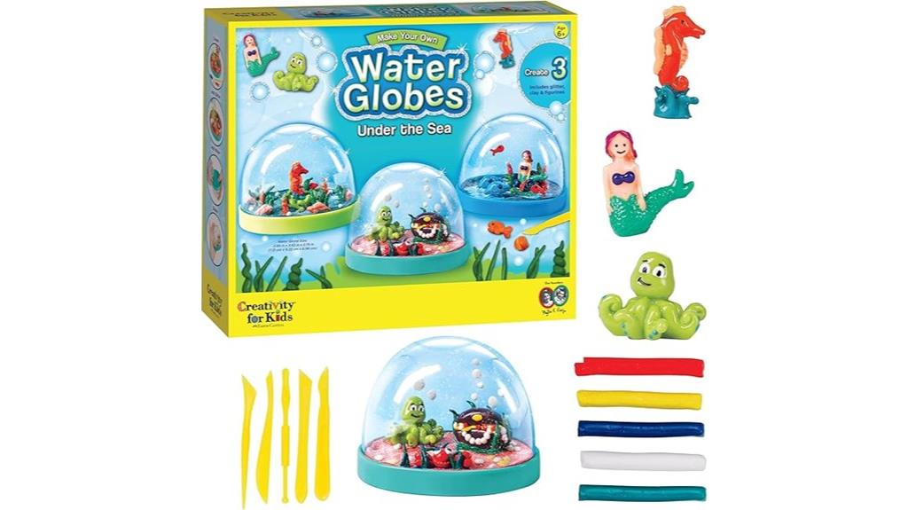 under the sea globes