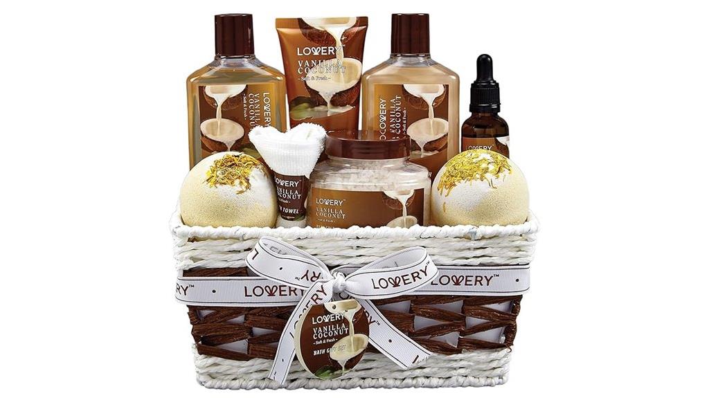 vanilla coconut spa gift