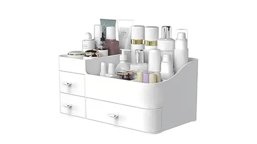 vanity and bathroom storage