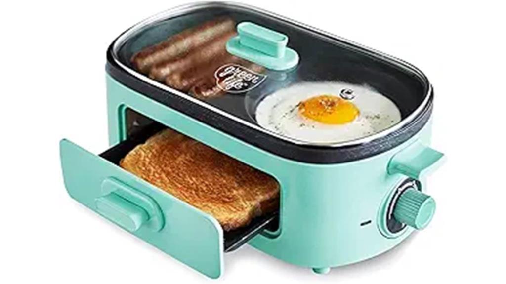 versatile breakfast cooking appliance