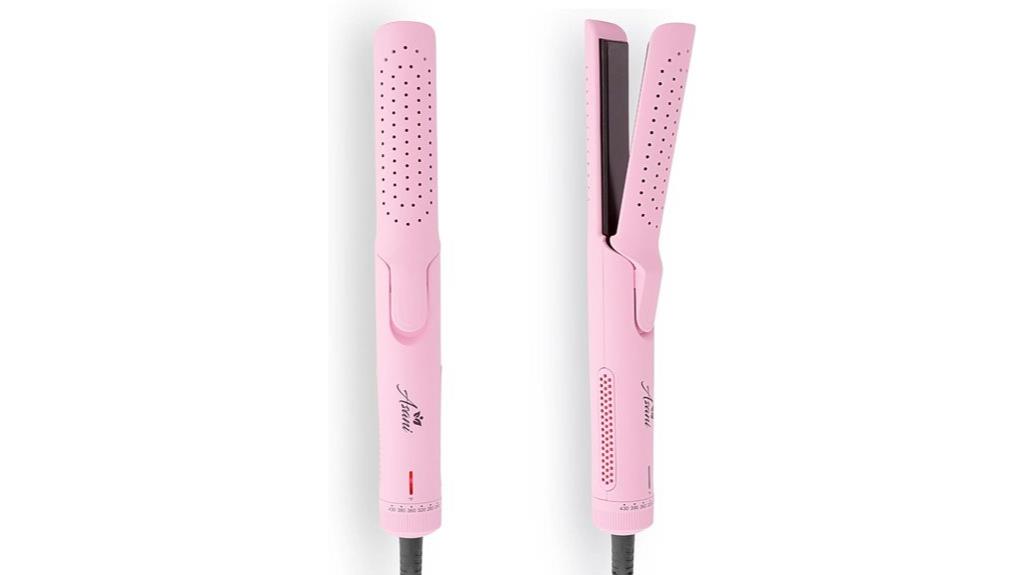 versatile curling wand straightener