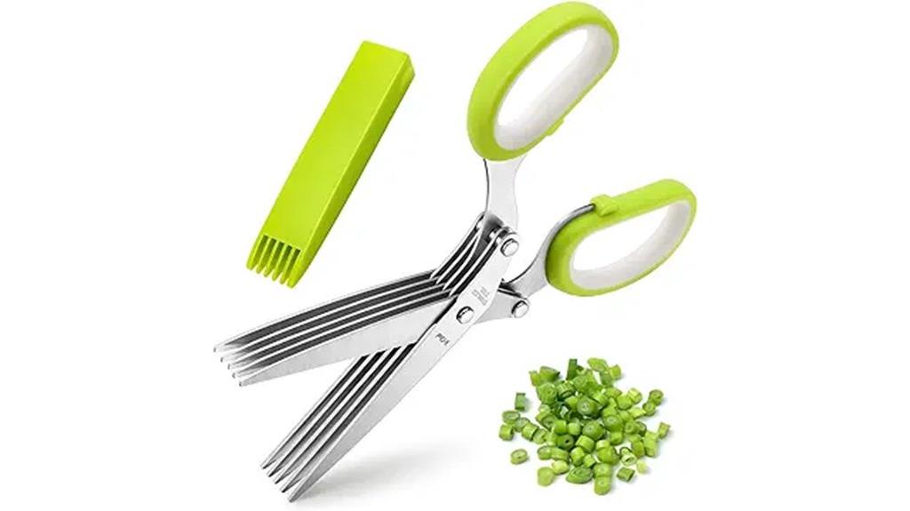 versatile kitchen herb scissors