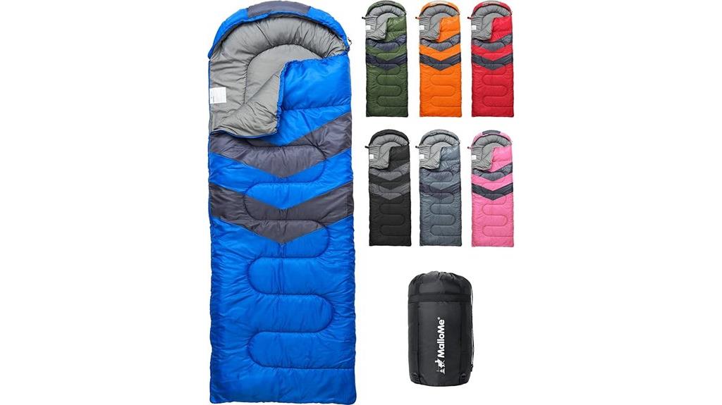 versatile sleeping bags available