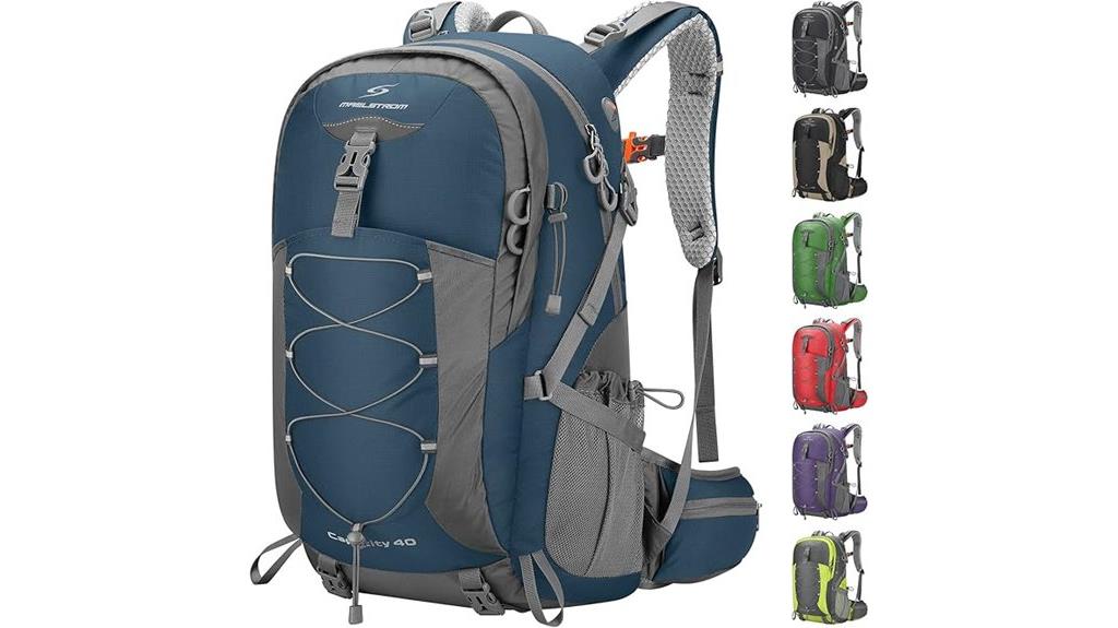 waterproof hiking backpack 40l