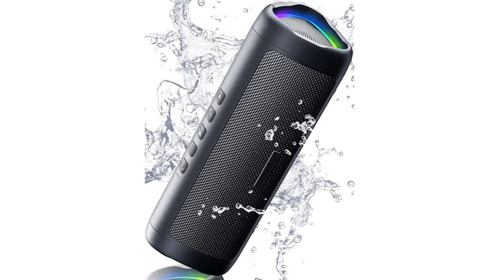 waterproof portable bluetooth speaker