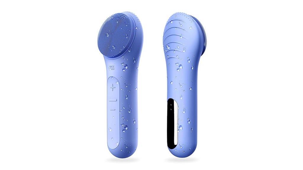 waterproof rechargeable face scrubber