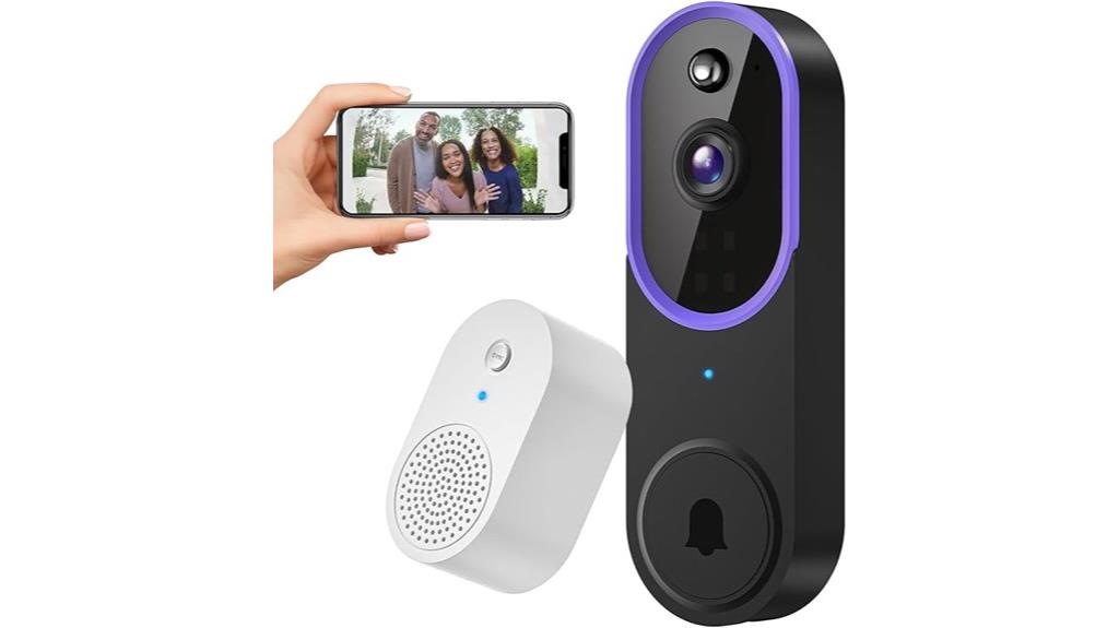 wireless 1080p doorbell camera