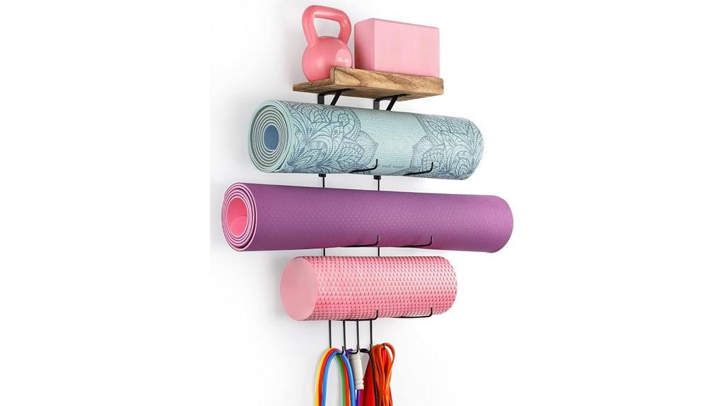 yoga mat storage solution